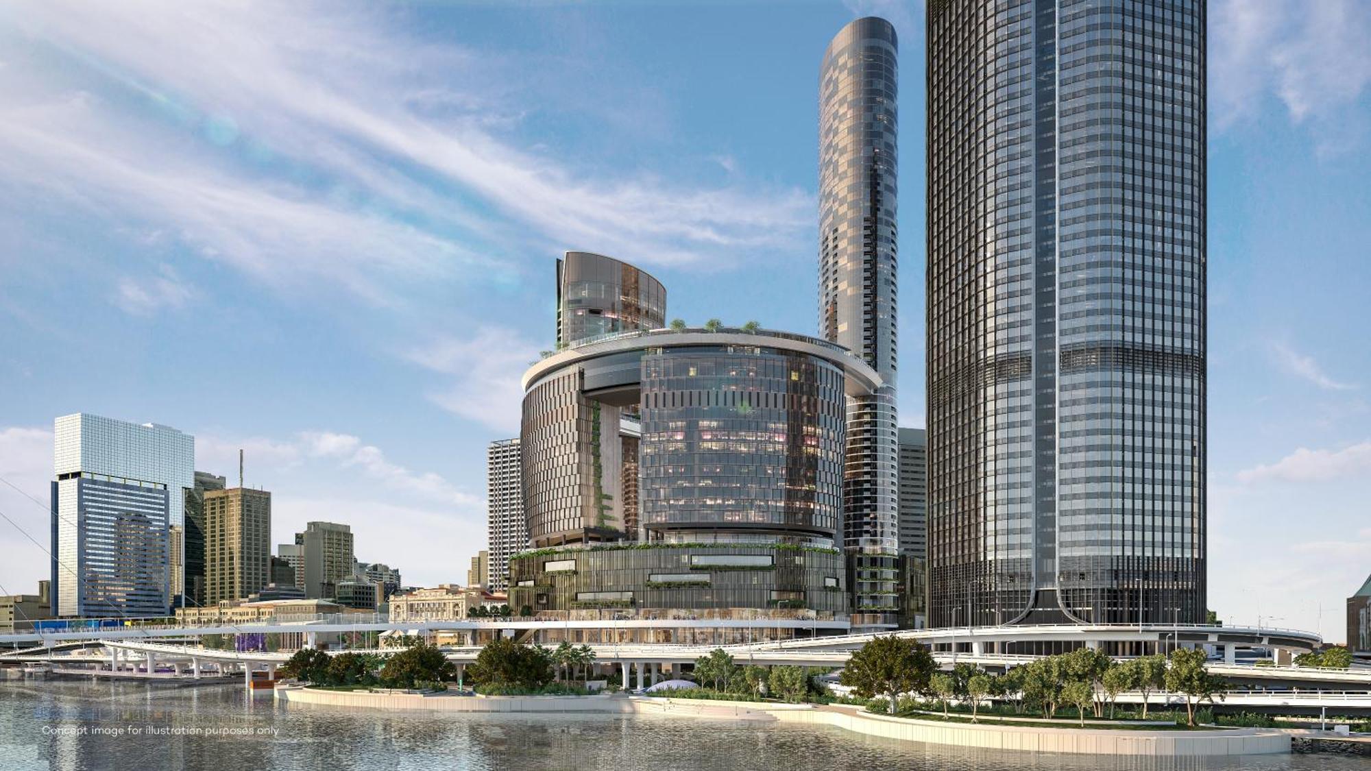The Star Grand Brisbane Hotel Exterior photo